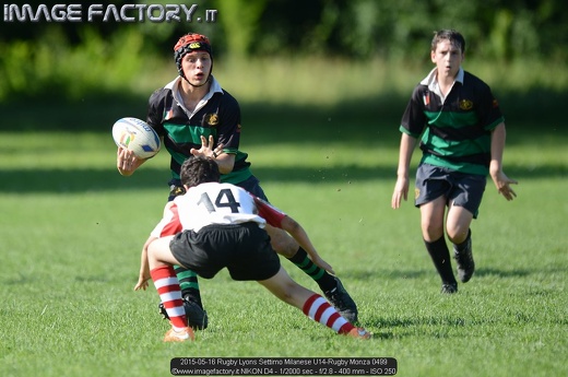 2015-05-16 Rugby Lyons Settimo Milanese U14-Rugby Monza 0499